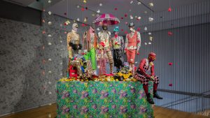 Installation View of Ebony G. Patterson: Dead Treez at the Museum of Arts and Design