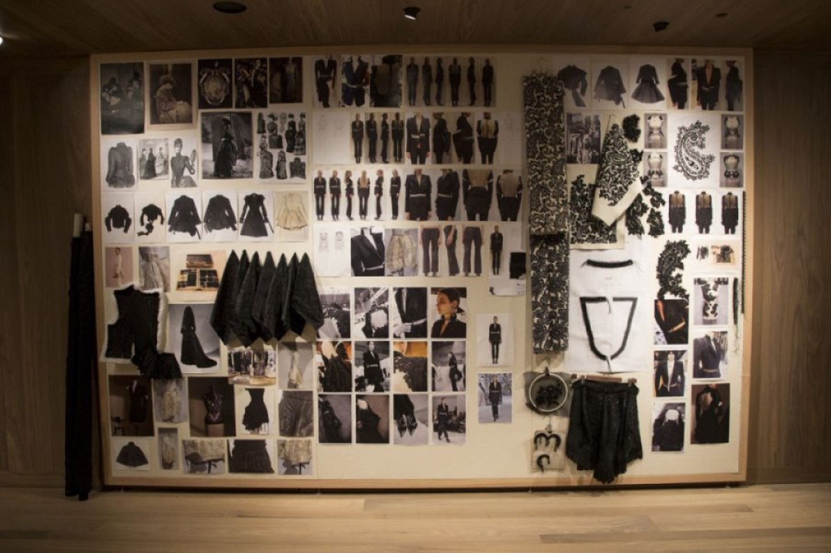 The new London Alexander McQueen store includes a special archive