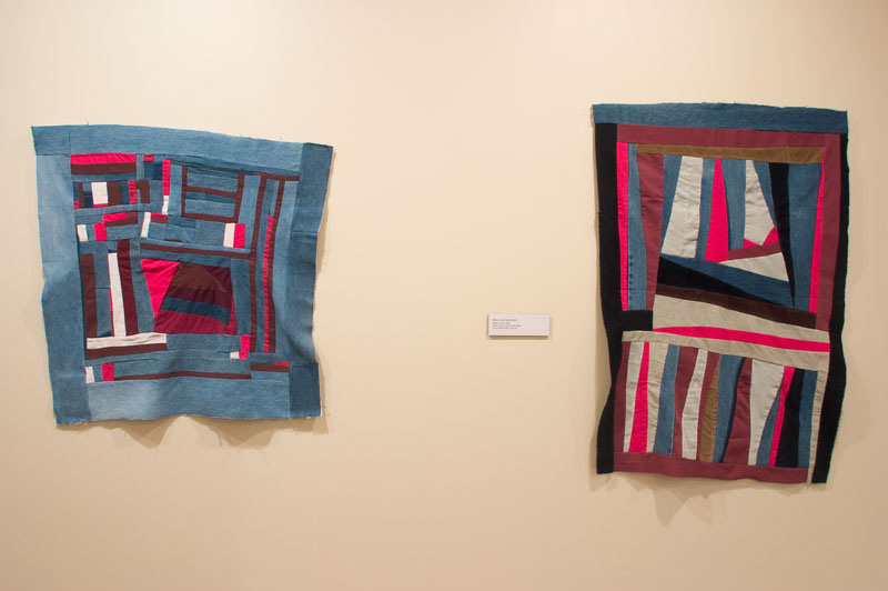 wall hangings in the exhibition
