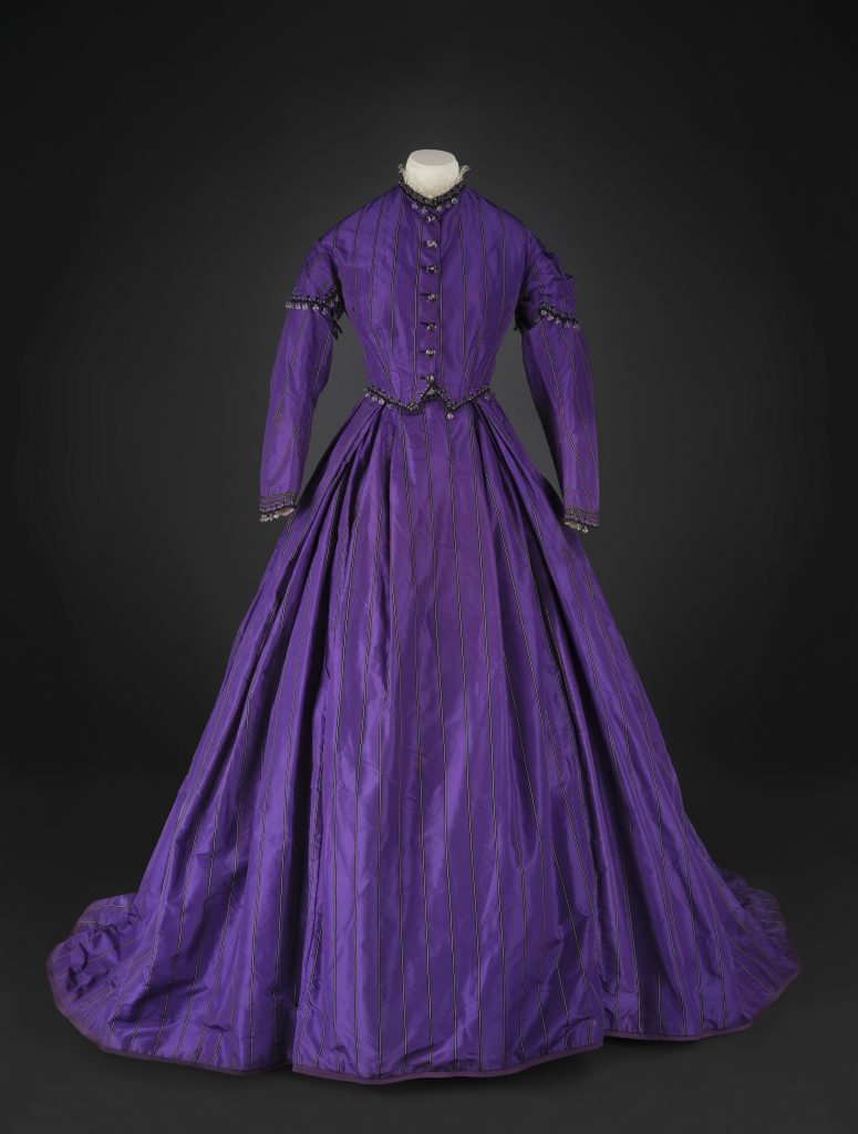 Purple Victorian day dress