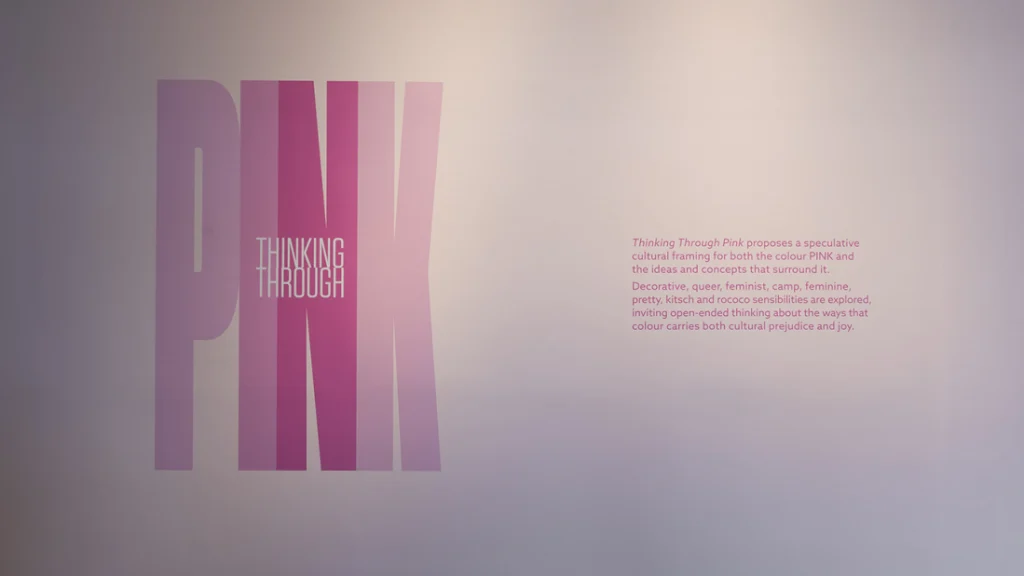 exhibition title board